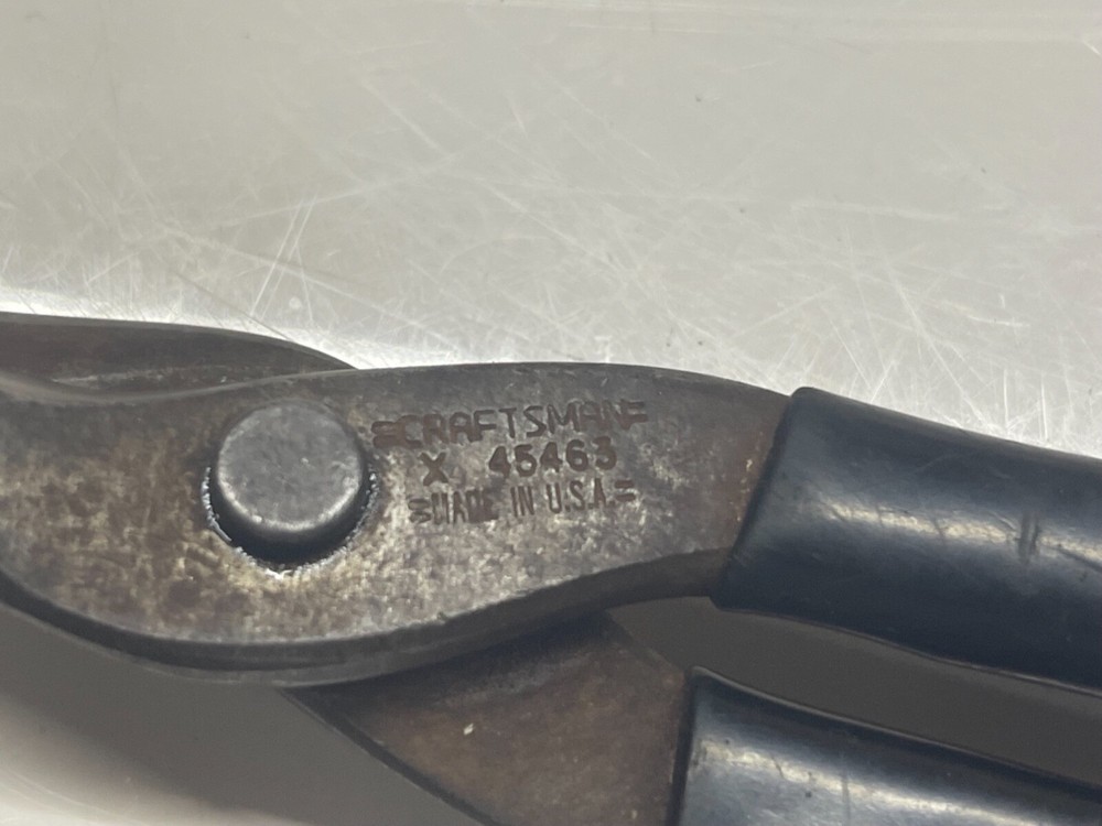 CRAFTSMAN TOOLS 7” UTILITY TIN SNIPS, 45463, Made in USA
