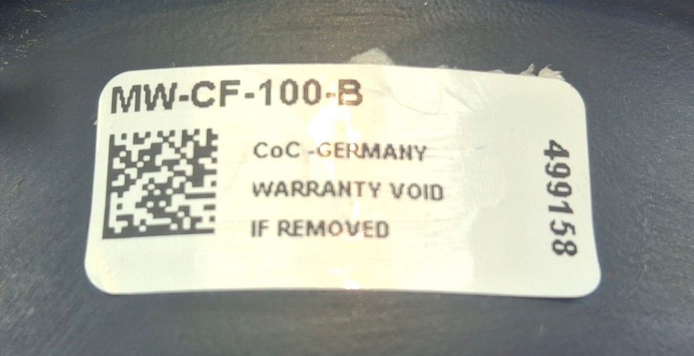 ZENNER MWCF100 Flagged Water Meter non-continuous flow