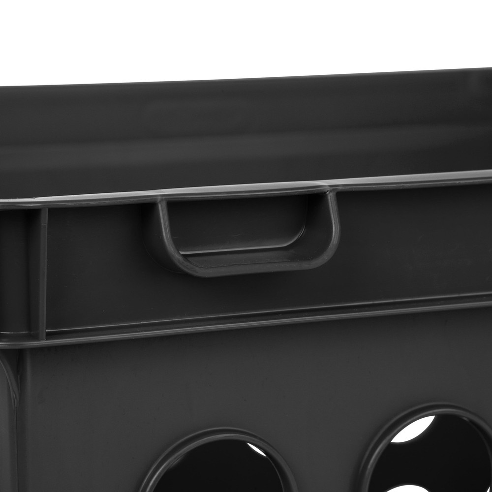 Sterilite File Crate, Versatile Plastic Storage Bin with Through Handles