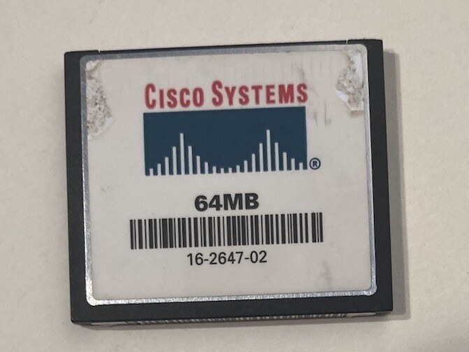 Cisco 64MB CF Compact Flash Card Genuine Cisco 17-9406-01