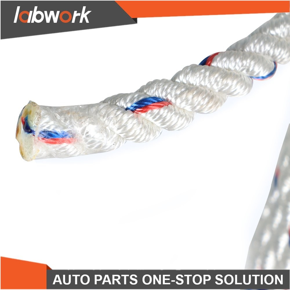 Labwork Double Braid Polyester Arborist Bull Rope Pulling Rigging Line 5/8"×150'