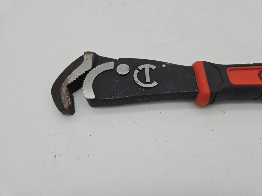 Crescent 12 in. Self-Adjusting Straight Pipe Wrench with Grip
