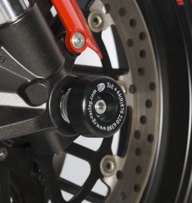R&G Fork Protectors Black Ducati ST4S 2002 - 2004