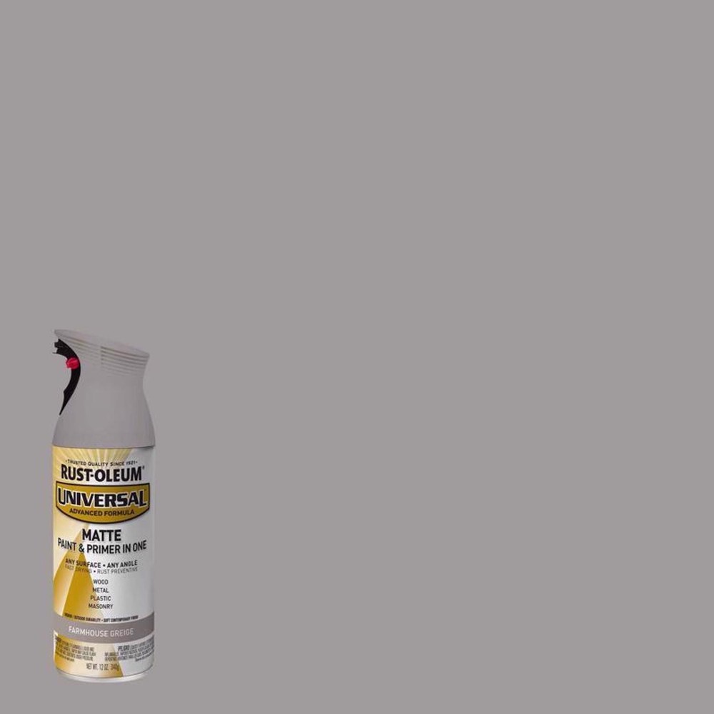 Rust-Oleum Universal Matte Greige Spray Paint 12 oz (6-pack)