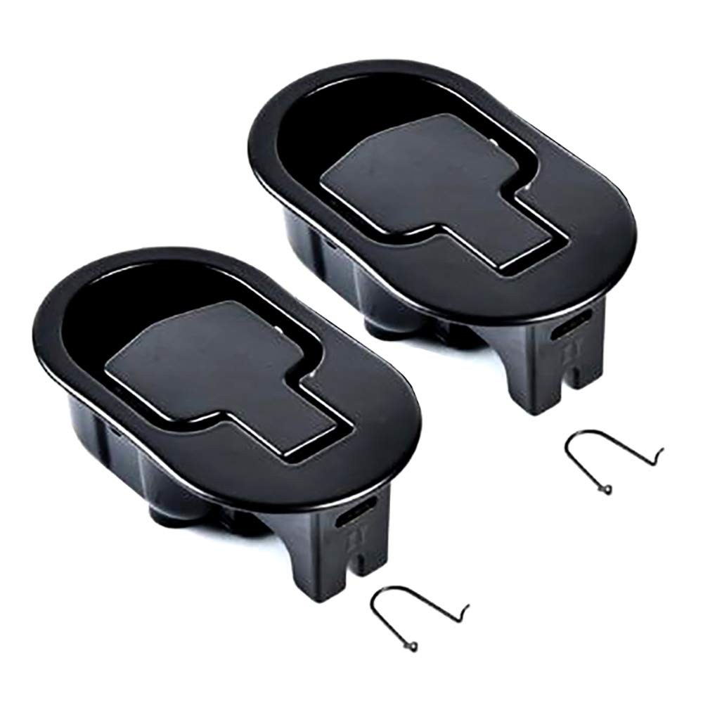 Recliner Handle Replacement 2 Pack Metal Pull Lever Sofa Chair Black