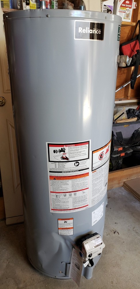 RELIANCE 50 Gallon 40000 Btu Natural Gas Water Heater