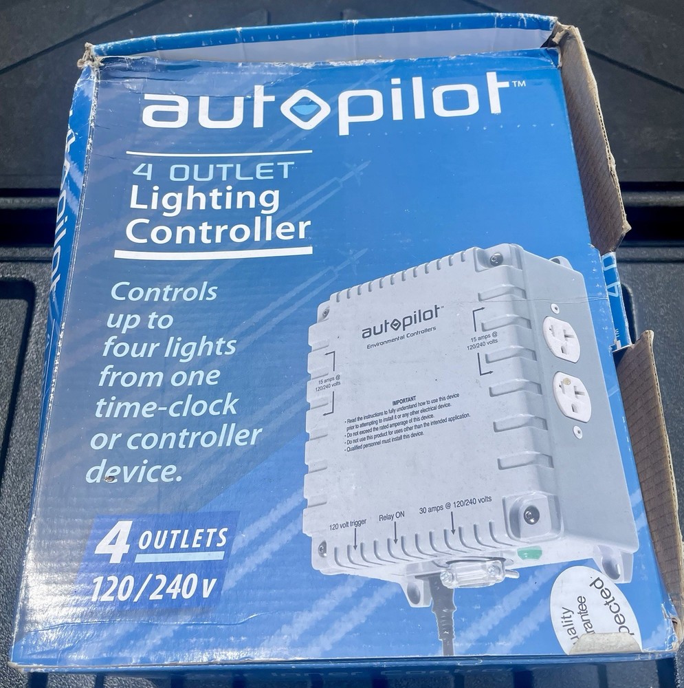 AutoPilot 4 Light Controller APCL4DX  (120/240V) 4000 watt HID Controller