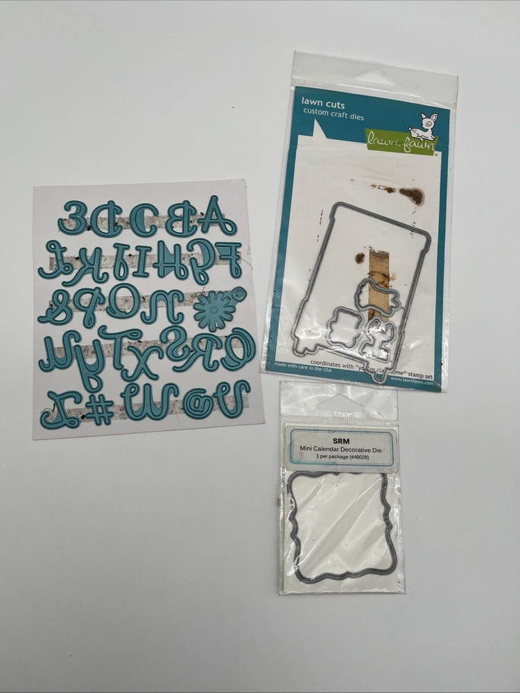 Huge Sizzix I-Crafter Thinlits Cutting Dies Lot Mixed Scrapbooking Card Making