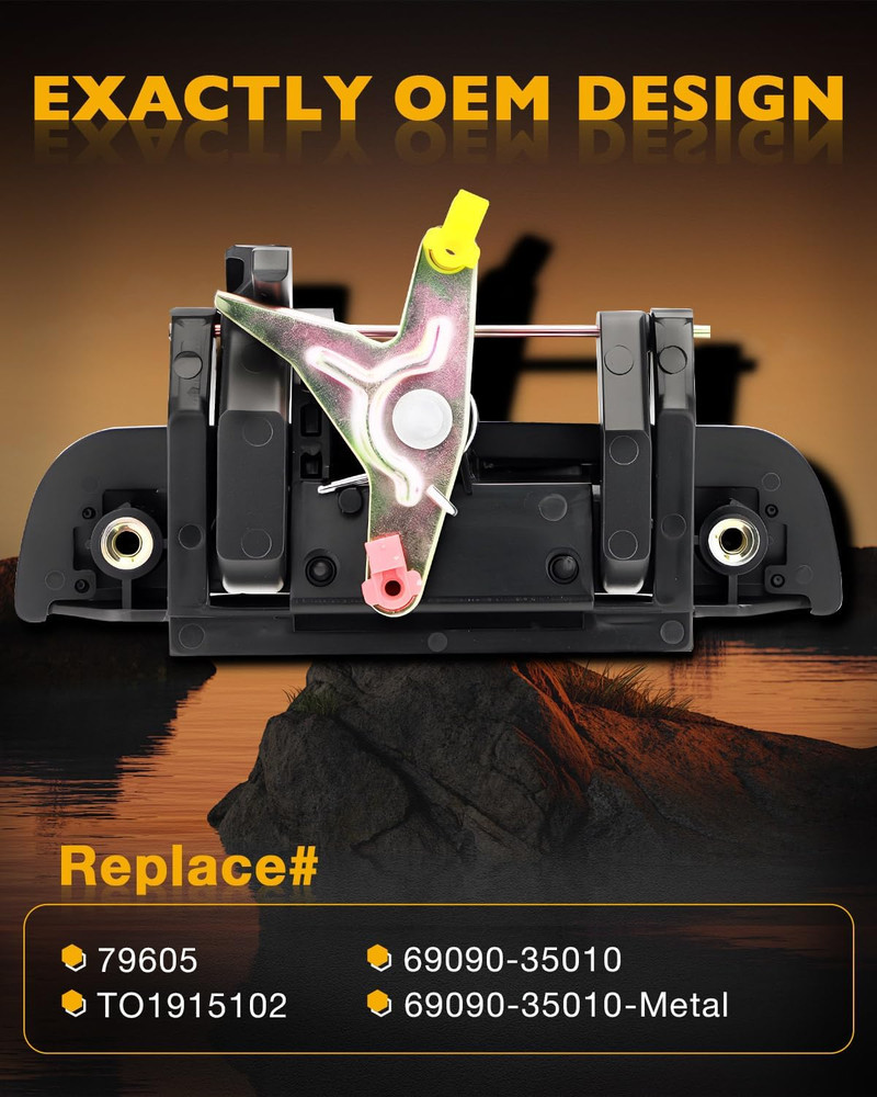 1995-2004 Tacoma Tailgate Handle Assembly – Compatible Replacement