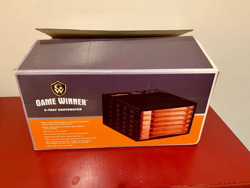 Game Winner 6-Tray Dehydrator