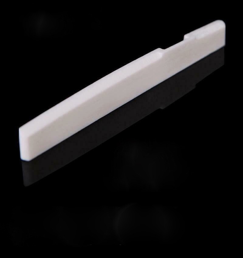 MusicianAtHeart COMPENSATED BONE SADDLE made for MARTIN Guitar