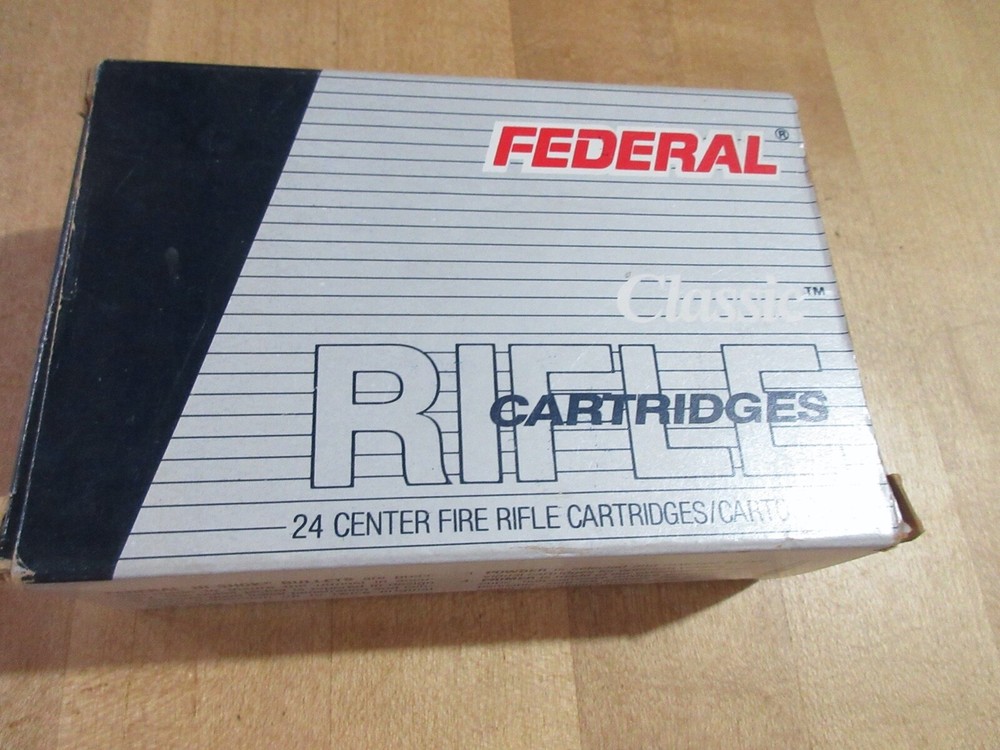 Empty Ammo Box Federal 270 Win Introductory Offer 20% more (mc)