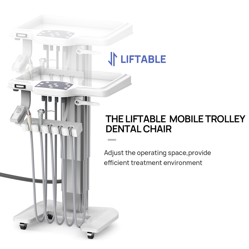 Dental Unit Chair Computer Control DC Motor /Delivery Unit With Air Compressor