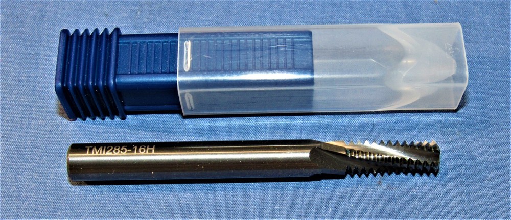 SCT Helical Flute Thread Mill: 3/8-16, Internal, 4 Flute,