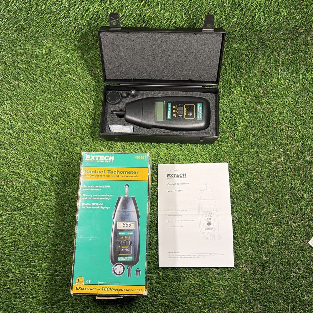 Extech 461891 Digital Contact Tachometer