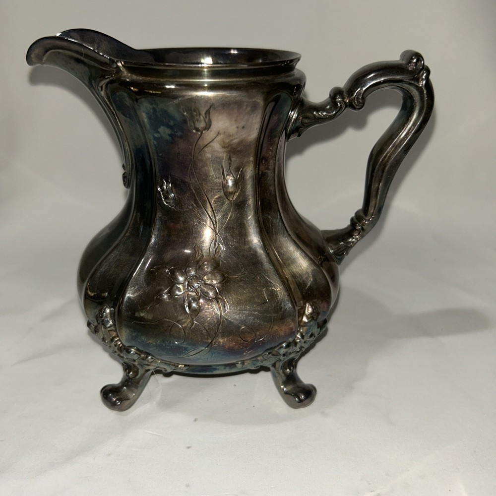 F.B. Rogers Silver Co # 1206 creamer silverplated