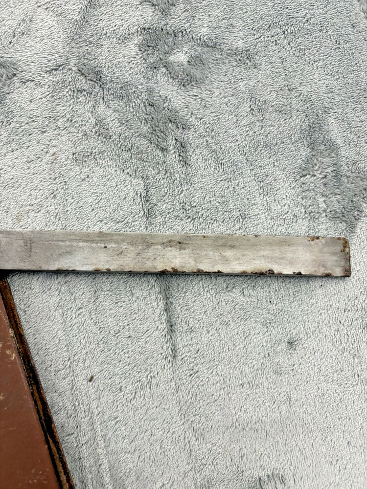 Vintage Gerber Chisel Point 97223 Folding Knife Sharpening 8” Hone DISTRESSED