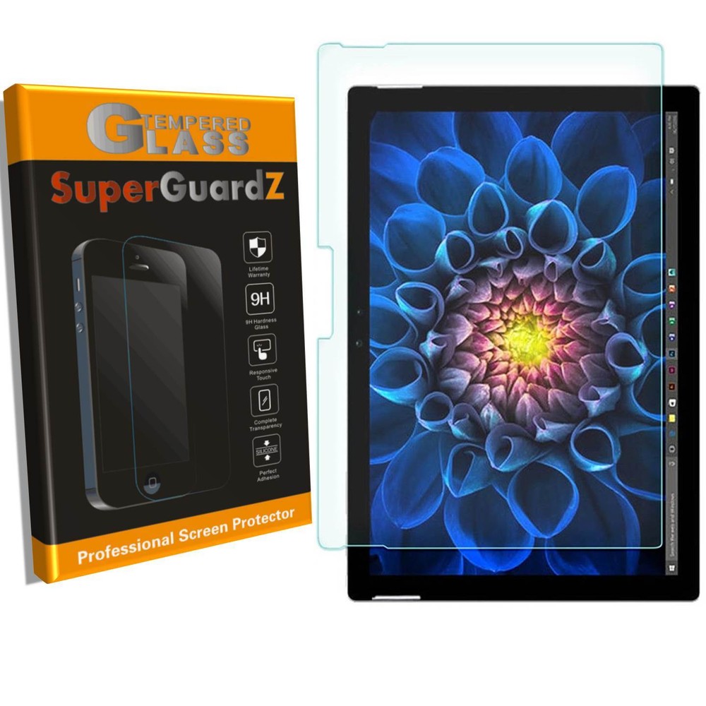 SuperGuardZ® Tempered Glass Screen Protector Guard For Microsoft surface Pro 3