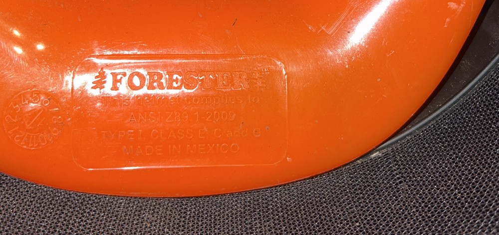 NEW!! Forester Hardhat with face shield and Ear Protection