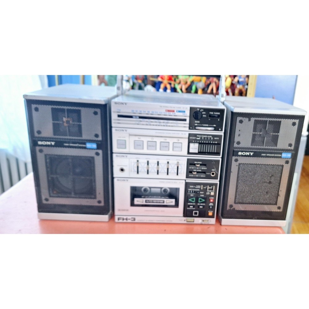 Vintage Sony FH-3 Compact Hi-Density Component System