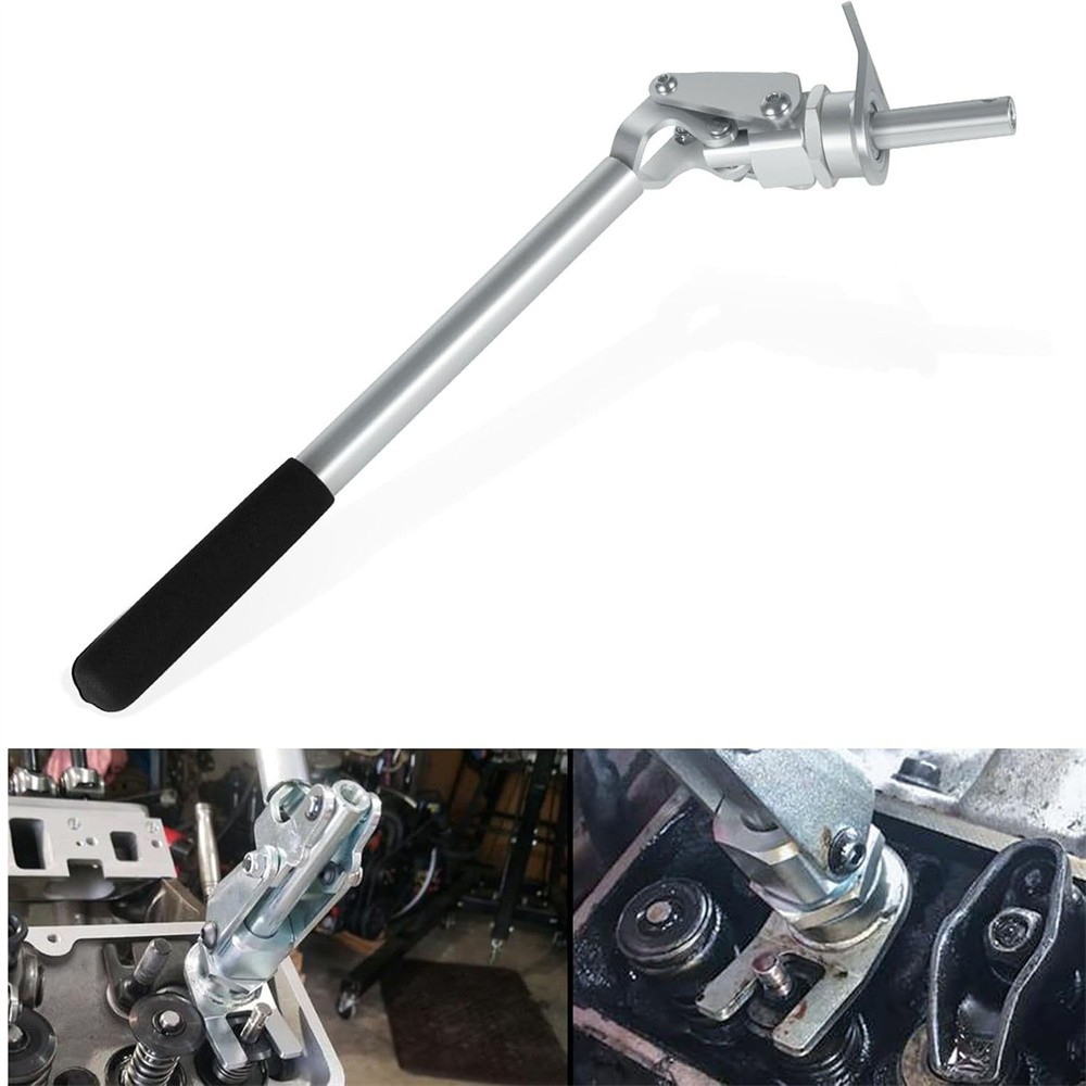 Stud Mount Valve Spring Compressor For 3/8" & 7/16" Rocker Studs Removal Tool