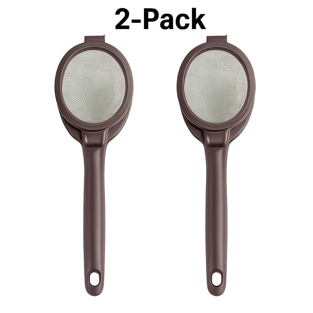 2 Reusable Coffee Tea Brew Stick Infuser – Single Cup Filter Spoon BPA-Free Mesh