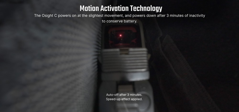 Olight Osight C 3 MOA Dot Sight with 32 MOA Circle