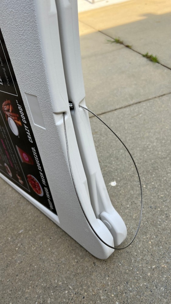 A-Frame Sidewalk Signs – Custom Printed, Your Design, Both Sides