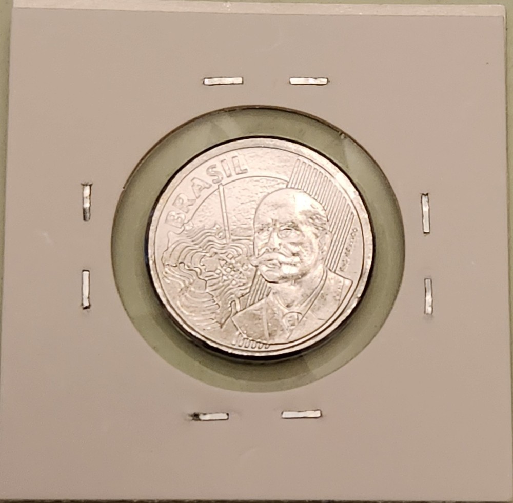 Brazil coin, 50 Centavos, 2016 UNC
