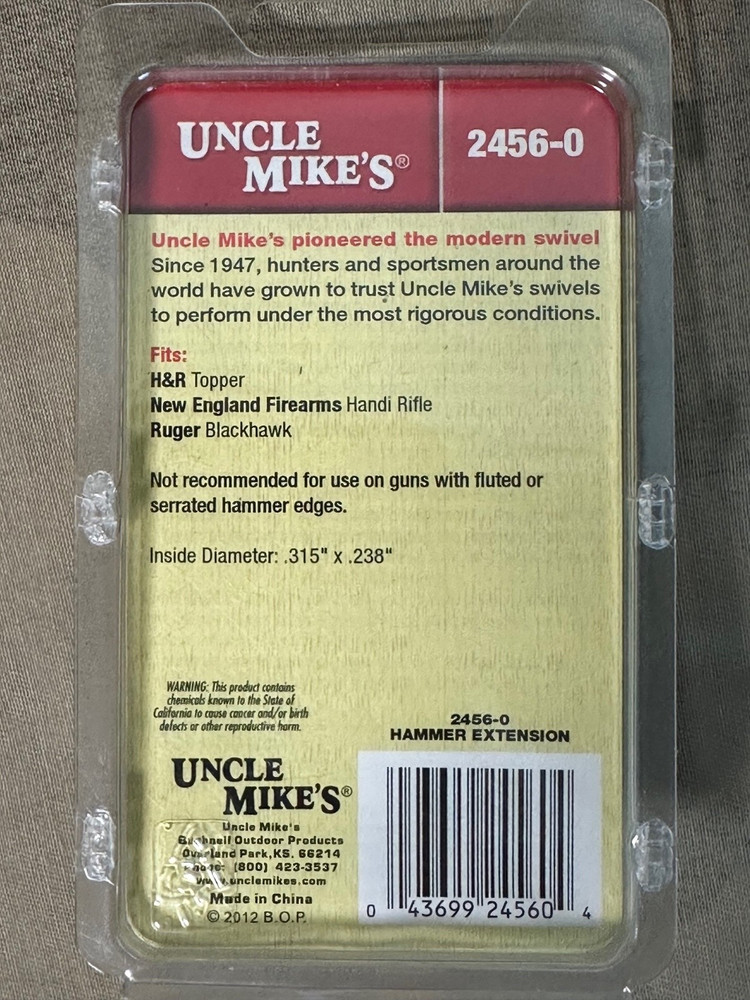 Uncle Mike's Hammer Extension - 24560