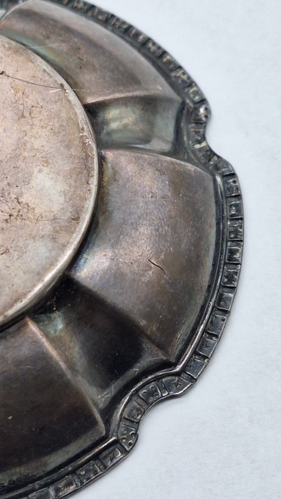 830 Silver Scrap Dish 24.36g