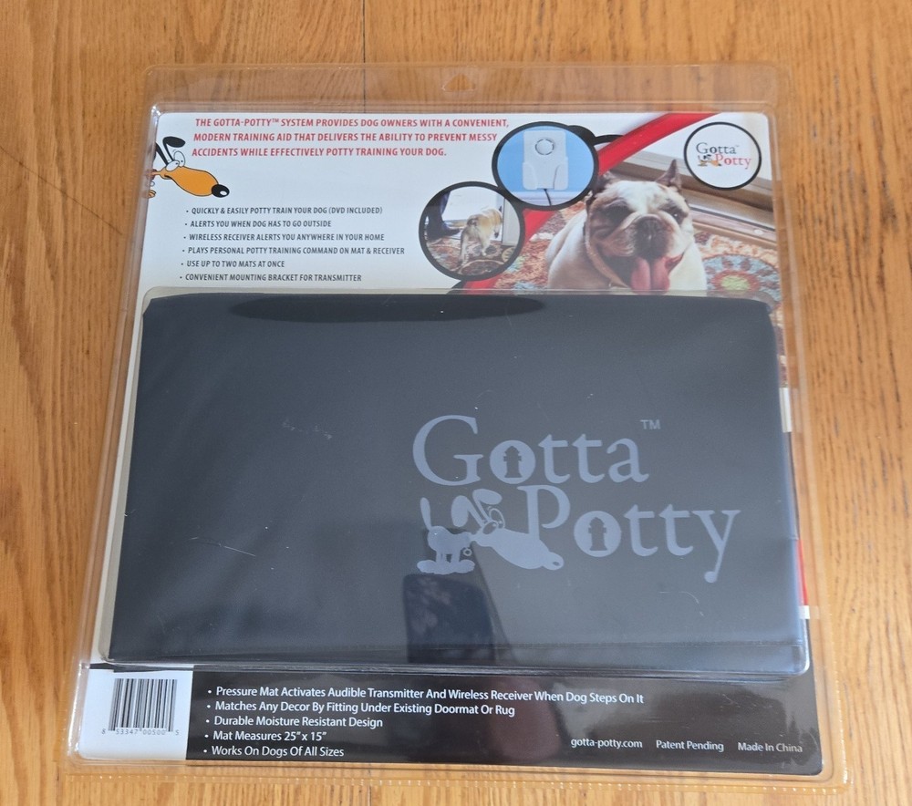 Gotta potty dog training alert system