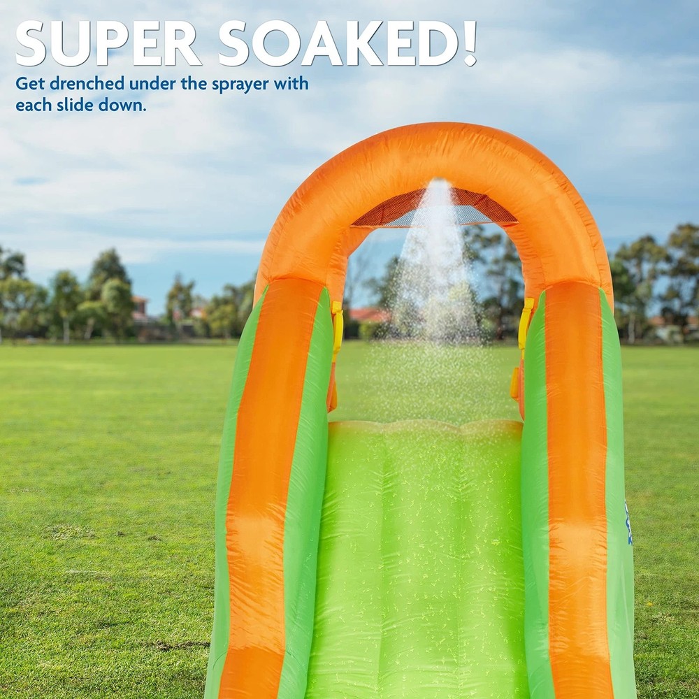 Sunny & Fun Compact Inflatable Water Slide Park - New in Box