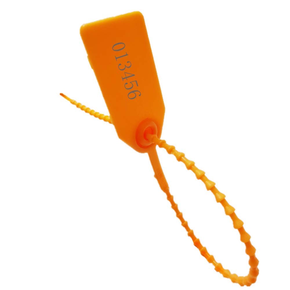 Plastic Seals 9.84“ Tamper Proof Locking Tags Pull-Tite Signage Ties Numbered...