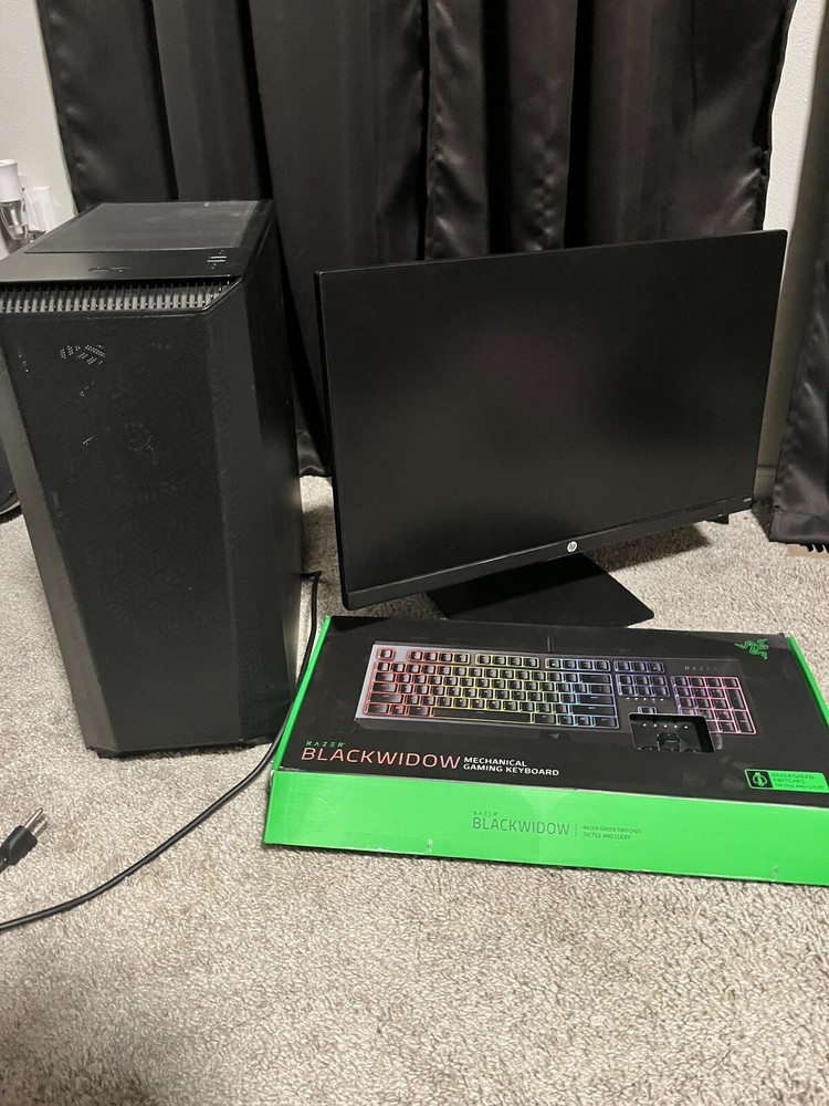 Pc, Monitor, Keyboard