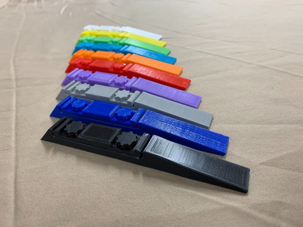 Precision Sanding Sticks Assorted Colors PLA Plastic Hobby Modeling Finishing