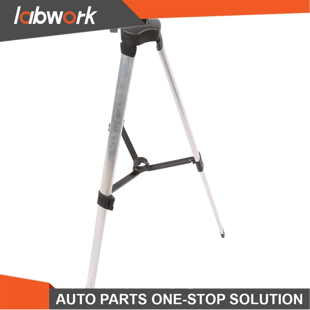 Labwork 12 Ft Laser Level Pole with Tripod Adjustable Telescoping Laser Pole