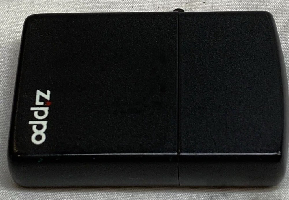 Black Zippo Lighter Bradford Pa Tested And Working