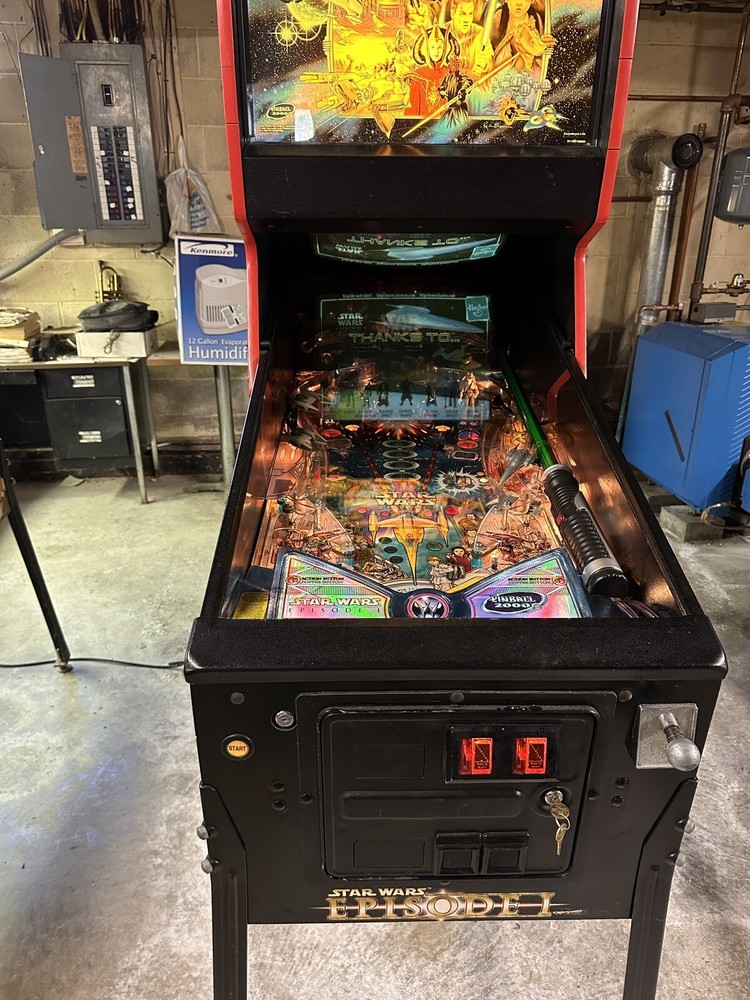 williams star wars episode 1 pinball machine