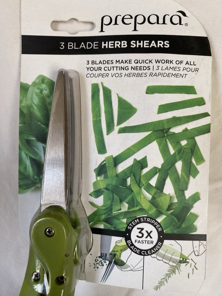 Prepara 3 Blade Herb Shears New in Package