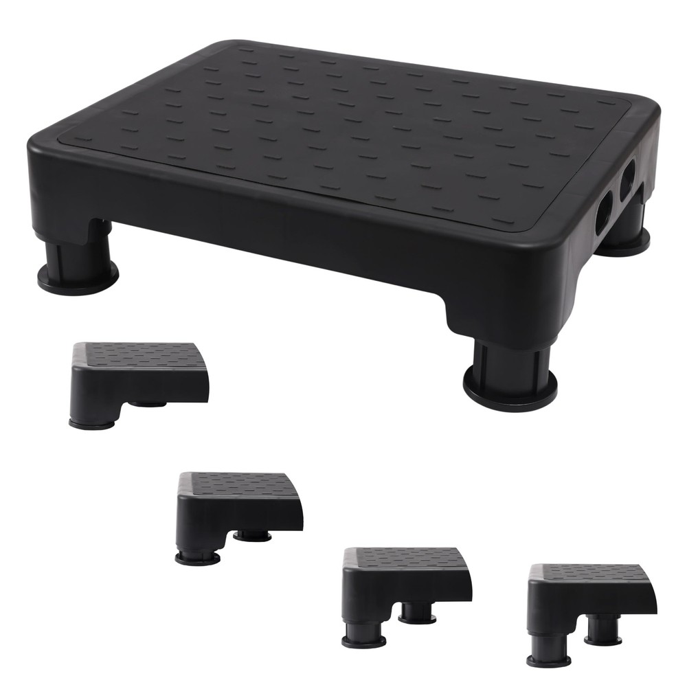COOL-ANGLE Adjustable Step Stool High Beds SUV Non-Slip Mobility Platform Senior