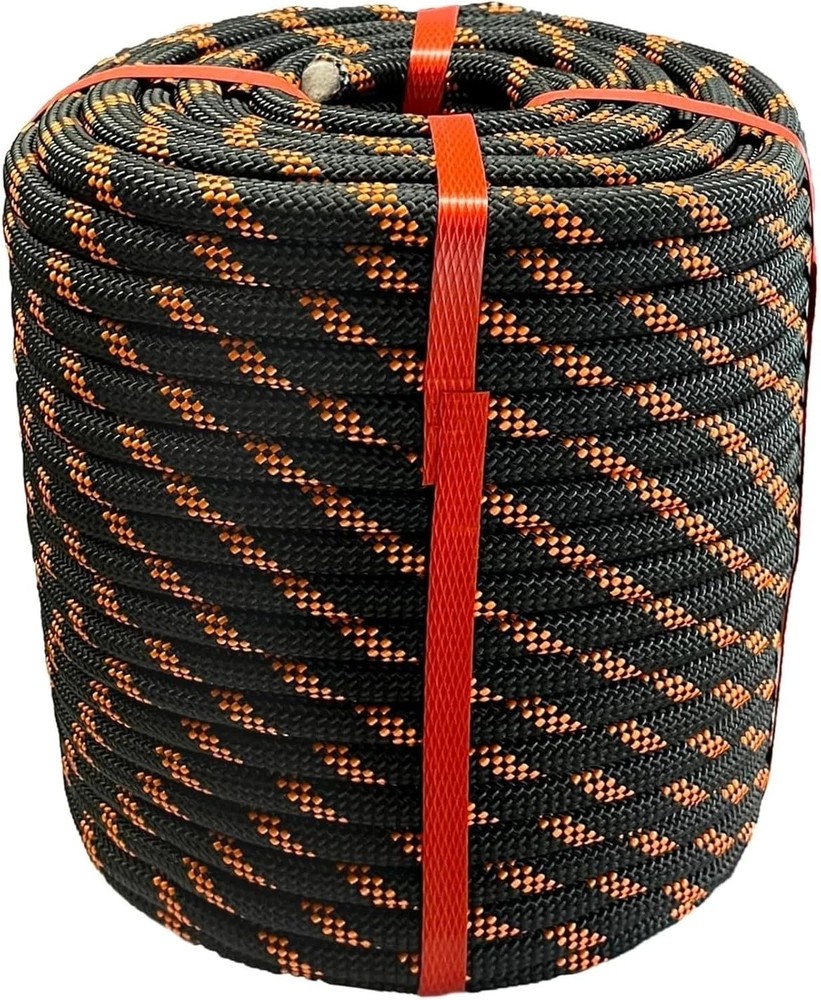 "Durable 1/2" x 150ft Arborist Rope for Tree Work"