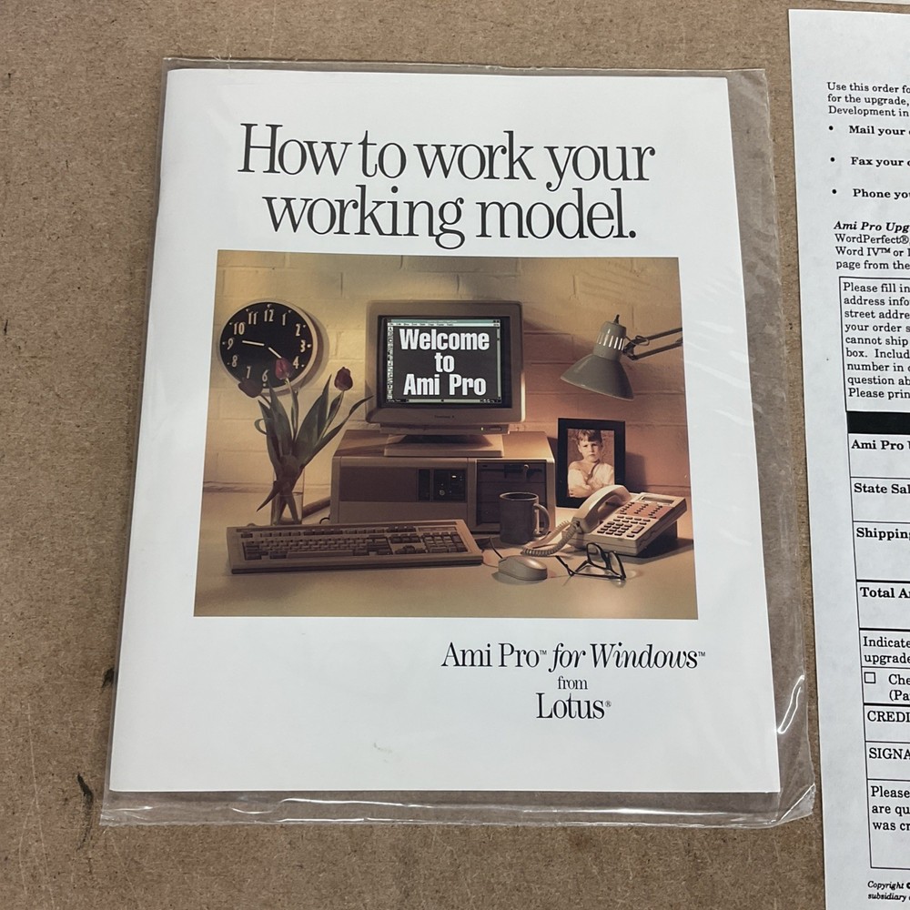 Lotus Word Processing Division Ami Pro For Windows Vintage Computing
