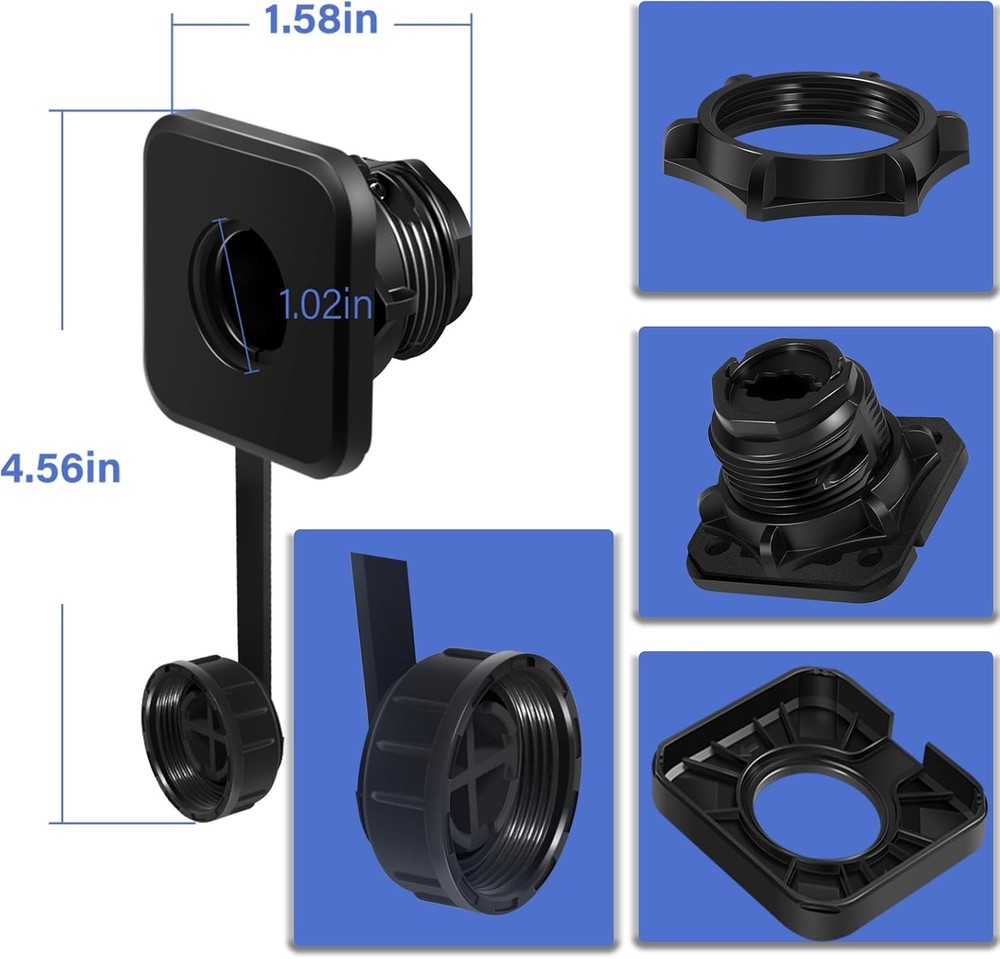 Bulkhead Connector Kit is a Connection Solution Designed to Penetrate Panels