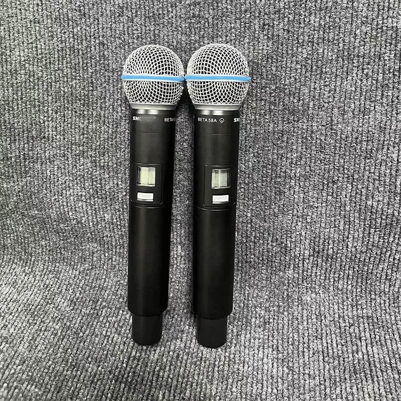 Shure GLXD4 Digital Dual Beta58A Wireless Mic System - 2 Handhelds