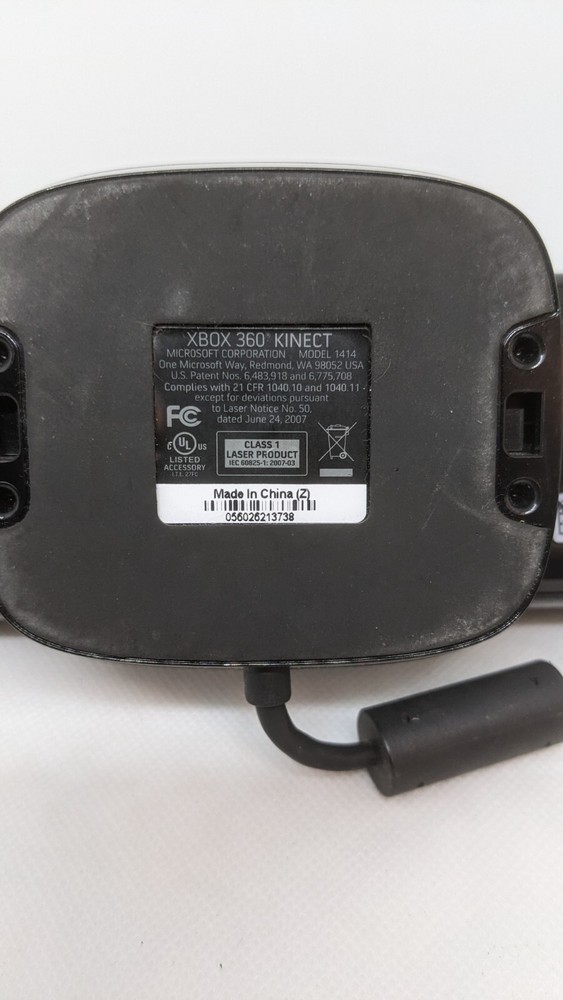 Microsoft 1414 Xbox 360 Kinect Sensor Bar Only - Black