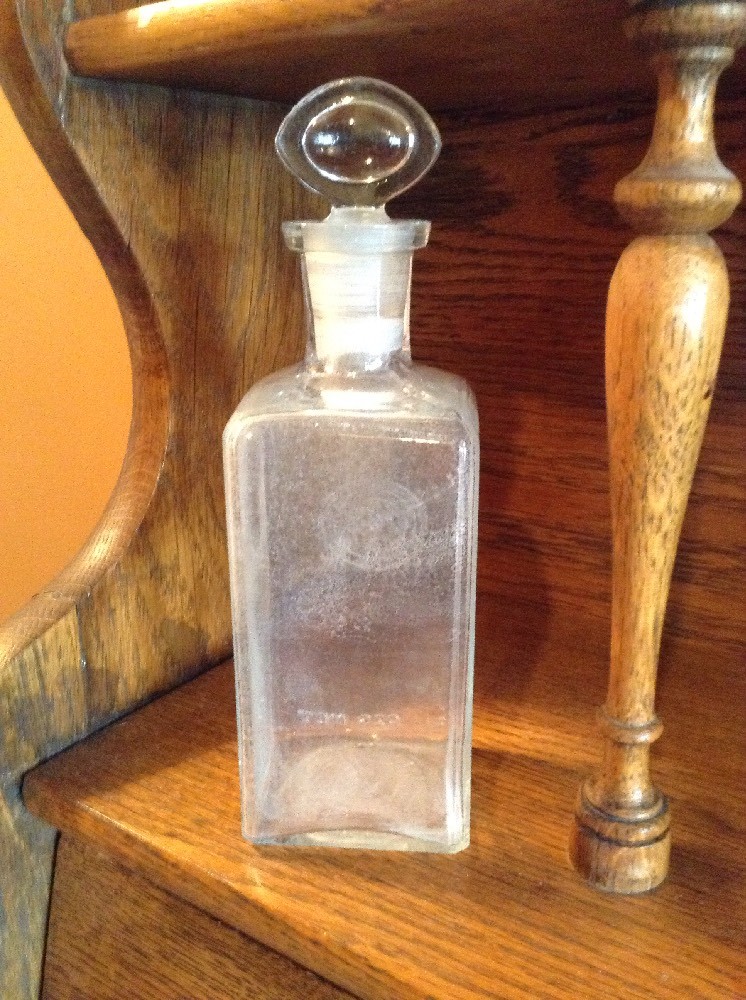 Antique Colgate Perfumers New York Bottle With Stopper