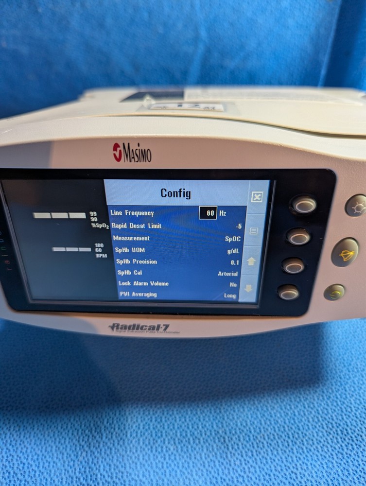Masimo Radical 7 Rainbow Pulse Oximeter with HEMOGLOBIN SpHB