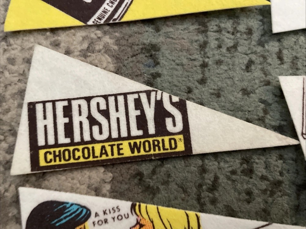 7 Hershey’s Souvenir Pennants Hershey Park