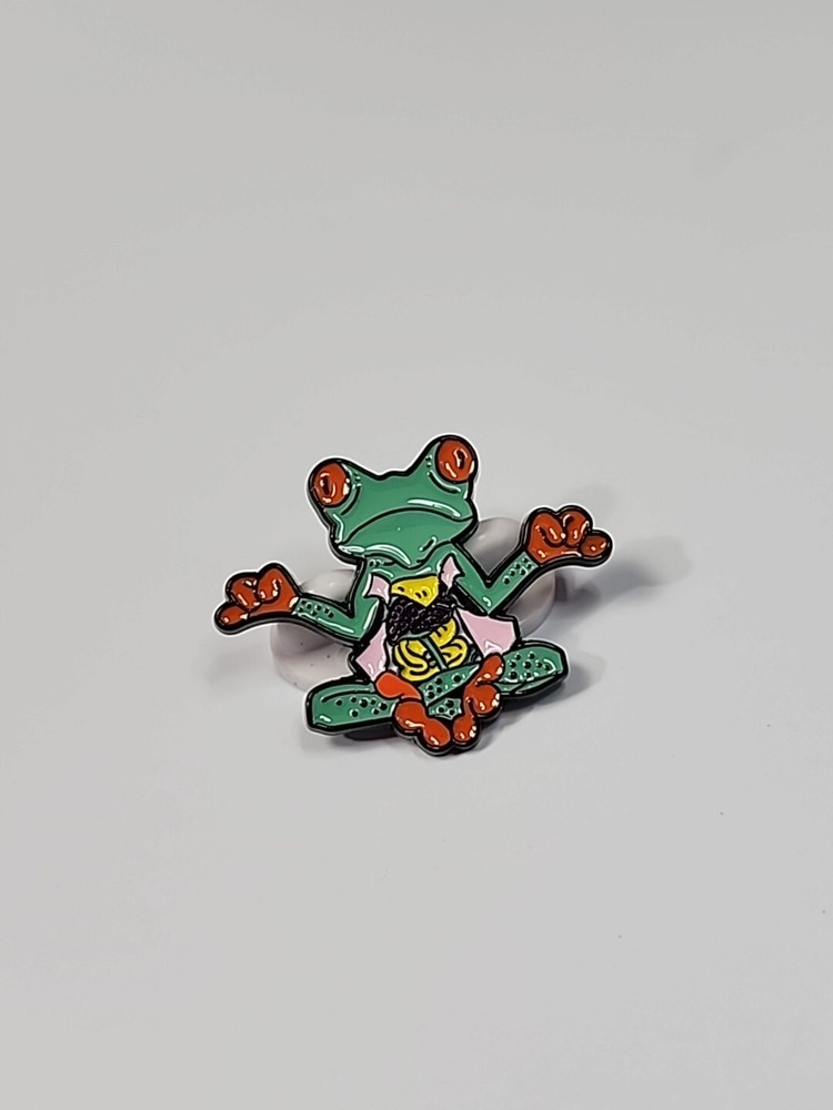 Dissected Tree Frog Lapel Pin